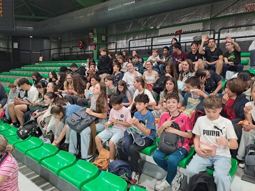 Le collège Saut de Sabo au Petit Palais des Sports de Toulouse